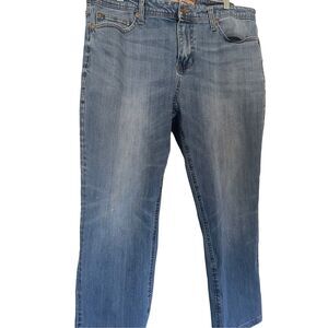 Seven 7 Men's Blue Medium Wash Premium Flex Straight Leg Denim Jeans Size 38